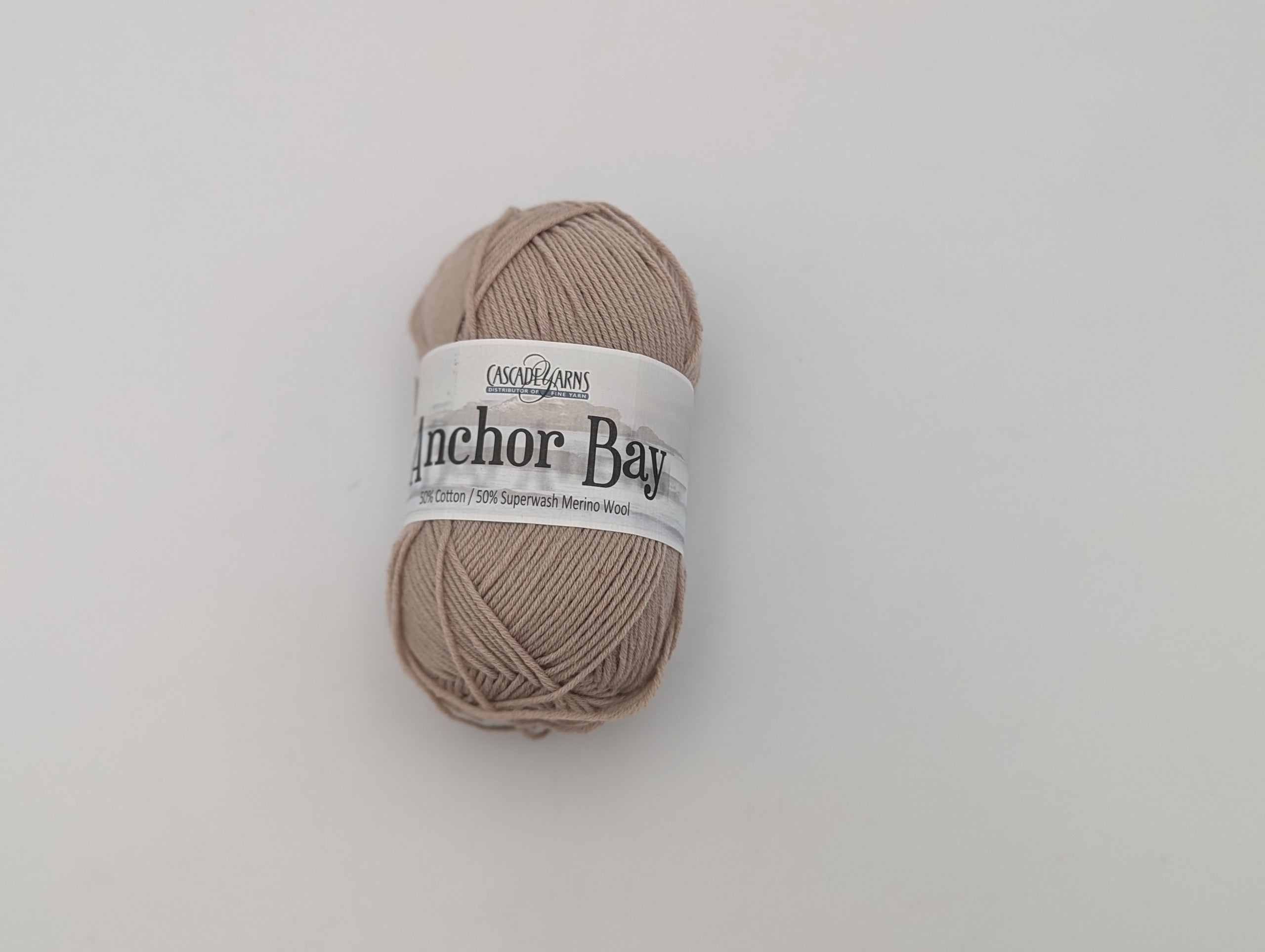 Cascade Anchor Bay Taupe Wood & Knit Be Nice Music Studio
