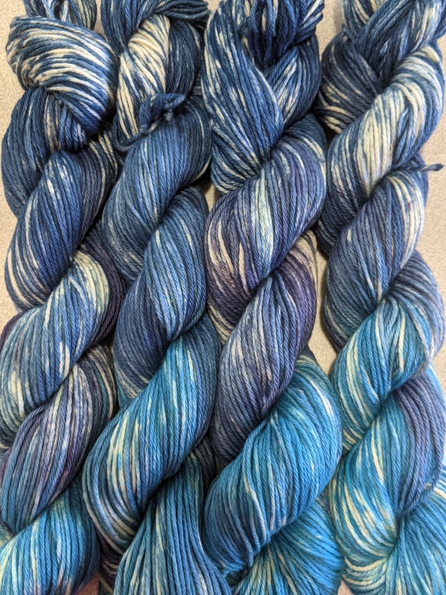 Fine Sock - Reimse Ooak - Life in the Long Grass, Handdyed Yarn, Magazine, Non Superwash Yarns, Ethical Yarns, Irish Yarn, Superwash Handdyed  Yarn